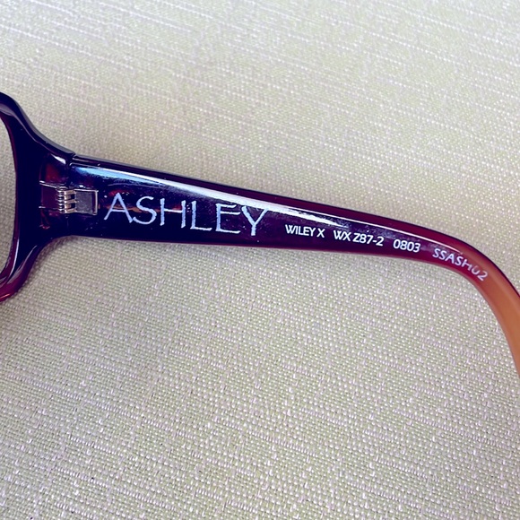 Wiley X Ashley SSASH02 Brown Gloss Fade Eyewear RX-Ready Frame & Case - Picture 8 of 10